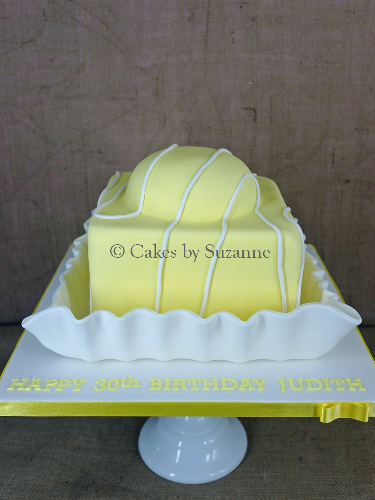 giant fondant fancy Mr Kipling birthday cake