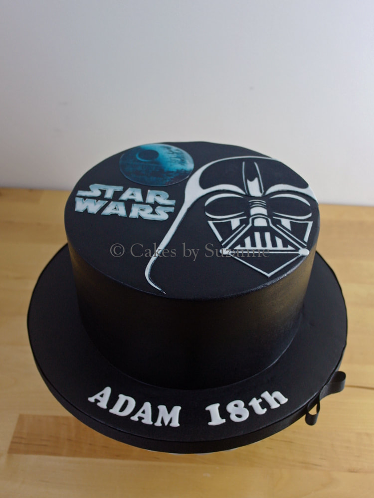Star Wars birthday cake Death Star Storm Trooper