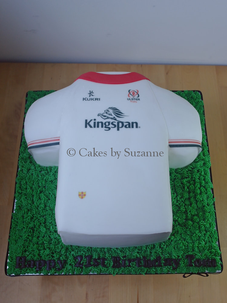Ulster Rugby shirt cake