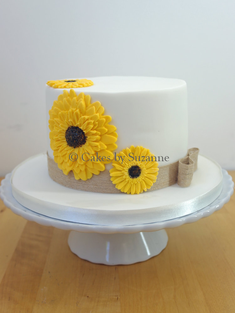 simple sunflower cake for any occasion